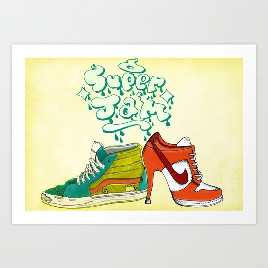 super jam Art Print