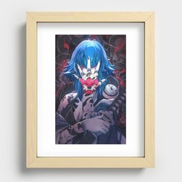 The Demon Recessed Framed Print