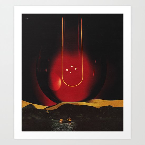 in the swing (impact) Art Print
