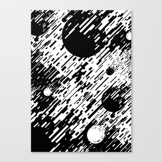 meteor strike Canvas Print