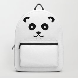 Panda cute face Backpack