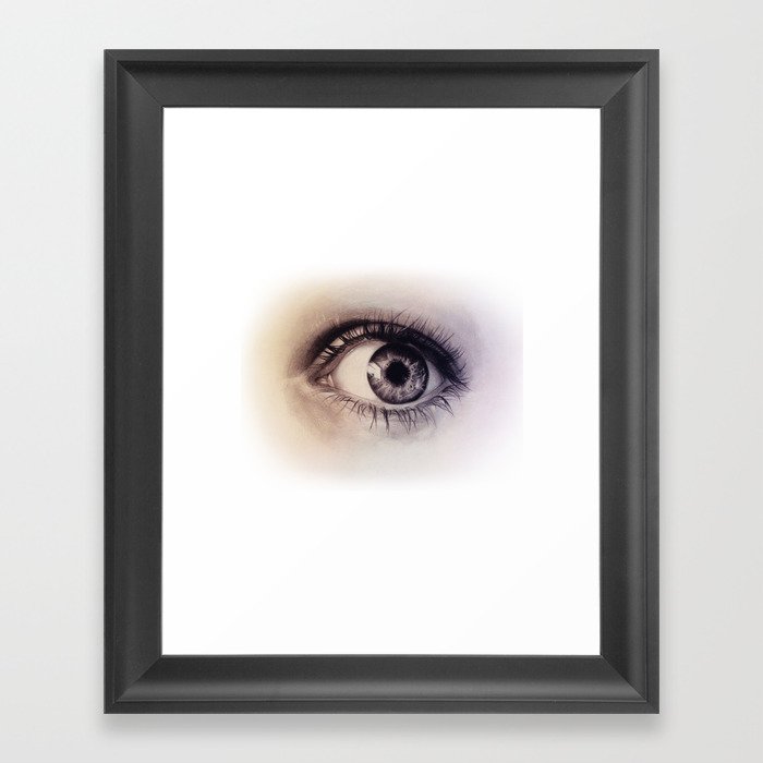 eye Framed Art Print