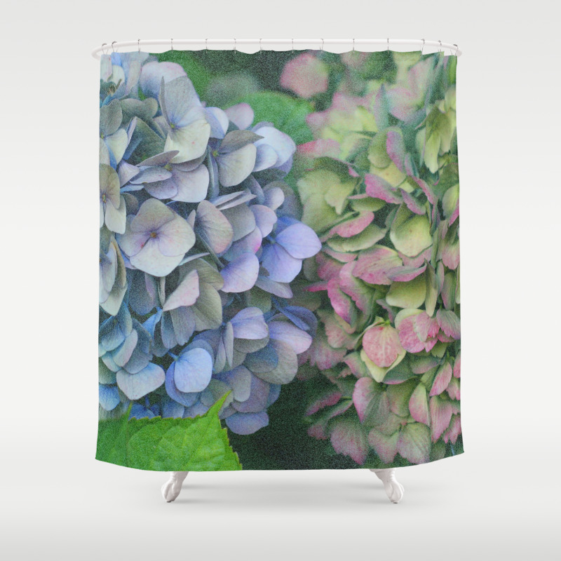Hydrangea Shower Curtain By Rose23 Society6 Hydrangea Shower Curtain By Rose23