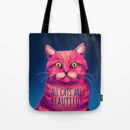 All Cats Are Beautiful Tote Bag