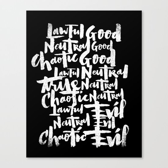 ALIGNMENT Canvas Print