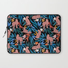 Cheetah jungle/tropical print Laptop Sleeve