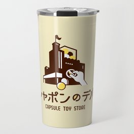 Capsule Toy Store Logo Travel Mug