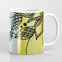 doodle and water colour Coffee Mug