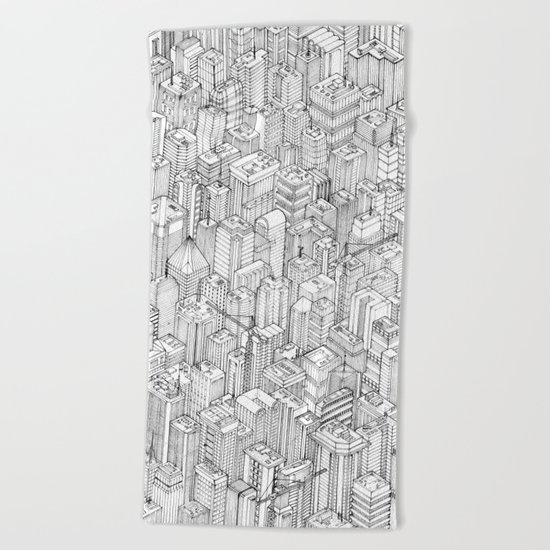 Isometric Urbanism pt.1 Beach Towel