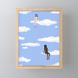 All Strippers Go To Heaven Framed Mini Art Print