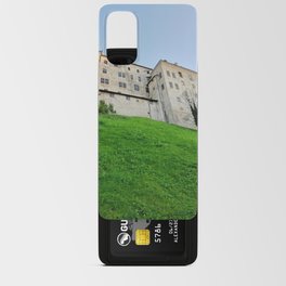 Old Stone Building on Green Grass Android Card Case