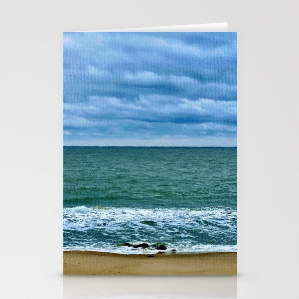 By the Waves of Ocean City Stationery Cards