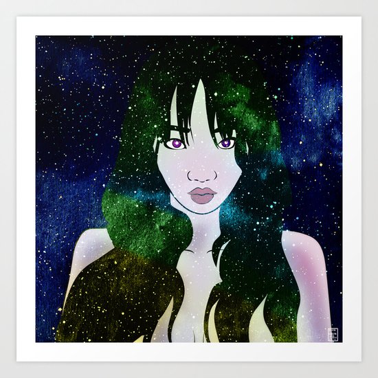 La Nuit Art Print