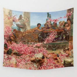The Roses of Heliogabalus Wall Tapestry