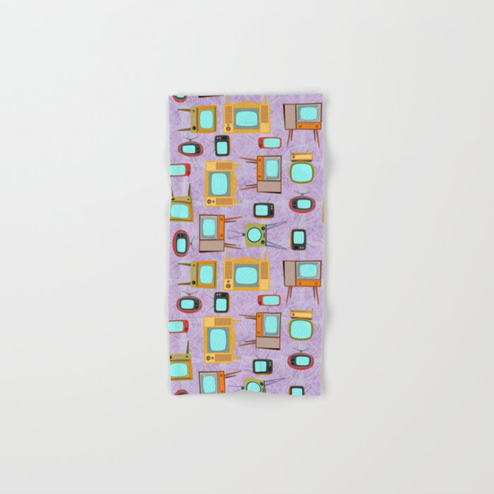 Retro TV Party Hand & Bath Towel