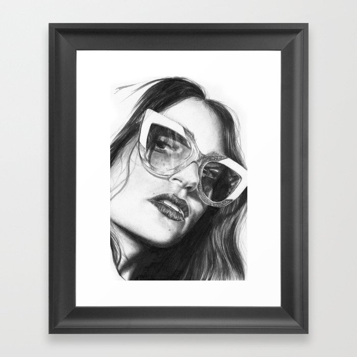 Covergirl Framed Art Print