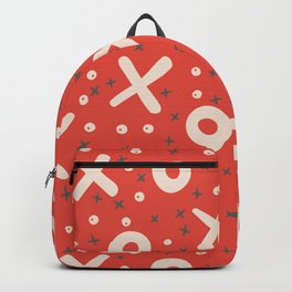 X-O - I love you - hugs and kisses - Valentines Love  Backpack