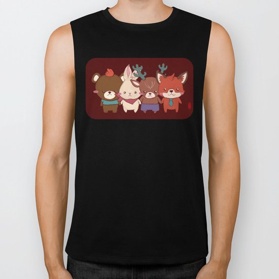 Four from the Forest Biker Tank