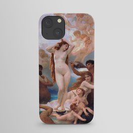 The Birth of Venus by William Adolphe Bouguereau iPhone Case