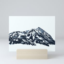 Mt. Crested Butte Mini Art Print