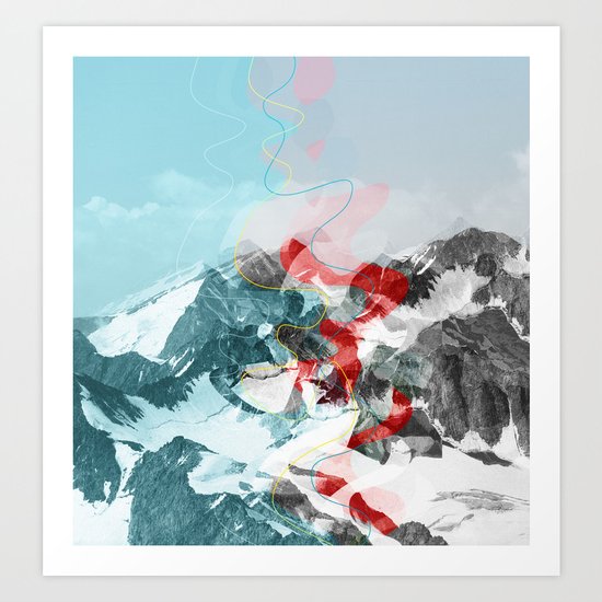 another abstract dream 2 Art Print