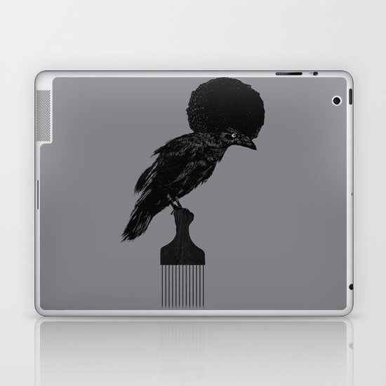 The Black Crow Laptop & iPad Skin