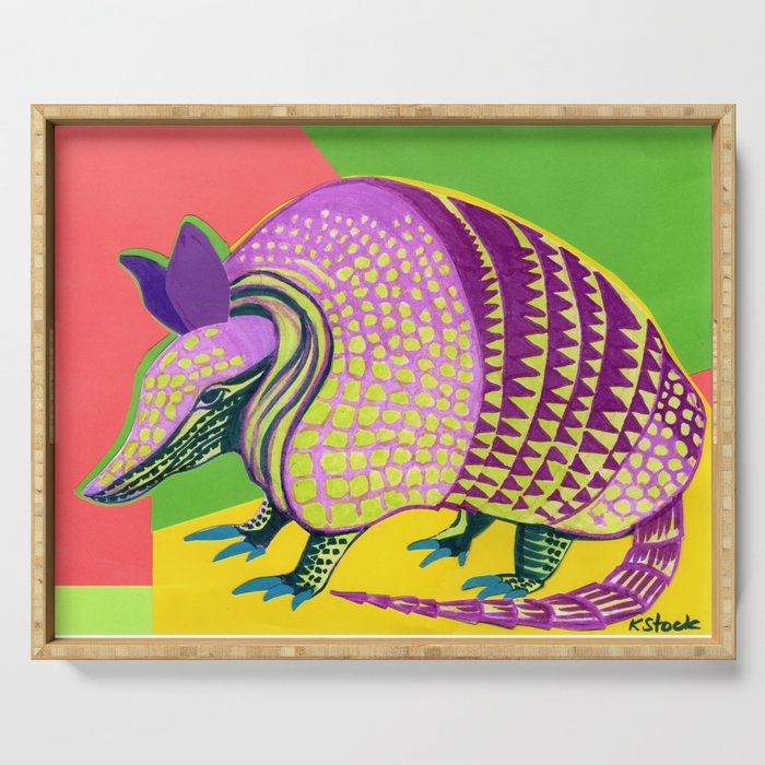 Armadillo Rockstar Serving Tray