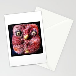 Red Owl - Wise Owl Collection Stationery Cards