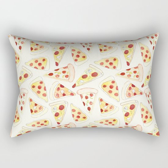Plenty of Pizza Rectangular Pillow
