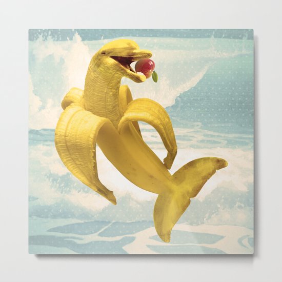 Fruit Fish Metal Print