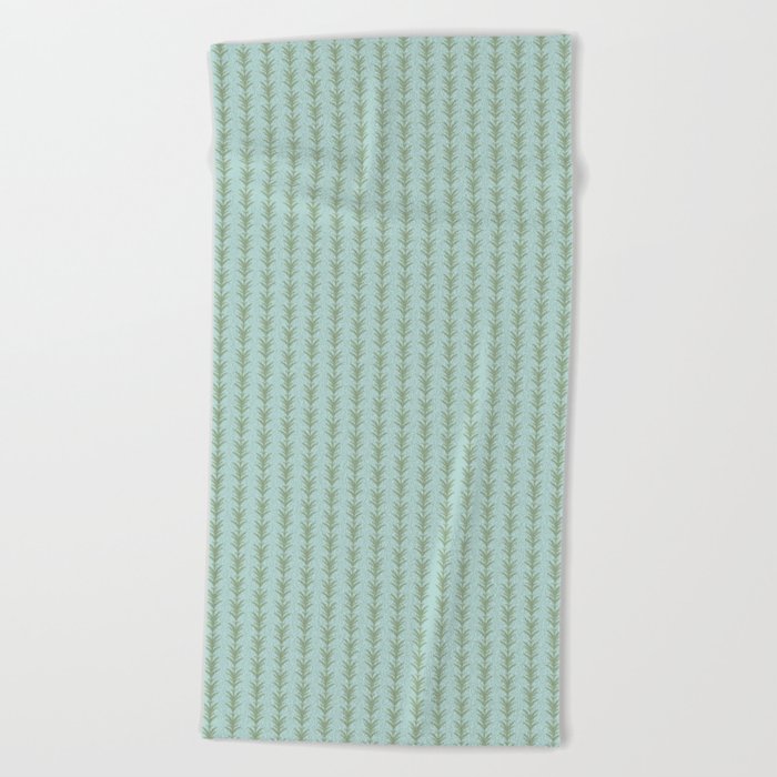 Palm Pier | Sea Foam Beach Towel