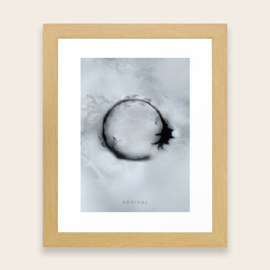 Arrival Movie Poster Framed Art Print By Lautstarke Society6