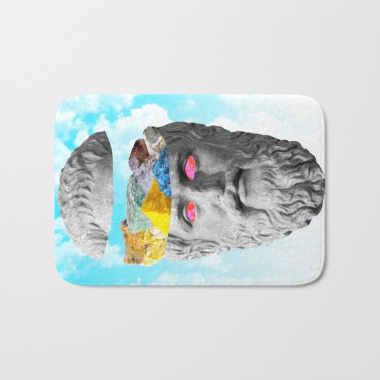 Rocky Intent Bath Mat