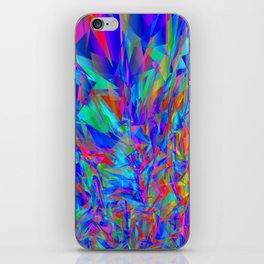 Abstract Sharp Multi Colour Background. iPhone Skin