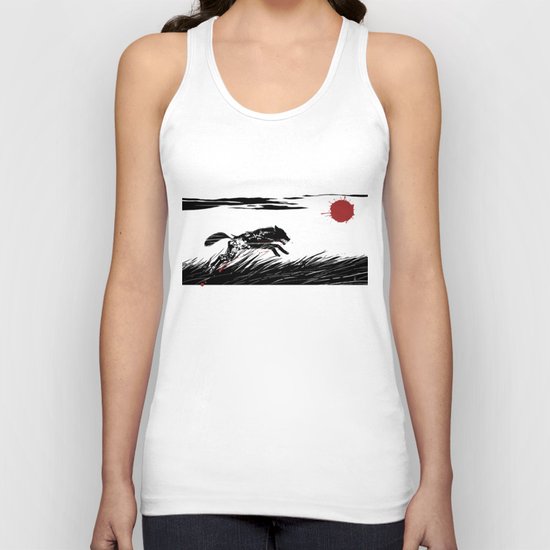 Mecha Wolf Unisex Tank Top