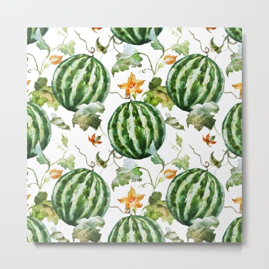 Melon Pattern 05 Metal Print