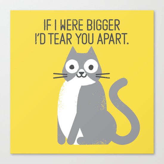 Purrfectly Honest Canvas Print