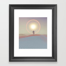 Gemini Sun Framed Art Print
