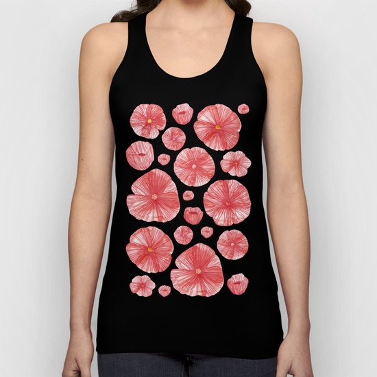 Poppies Unisex Tank Top