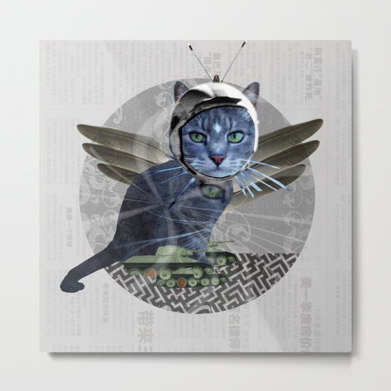 The Dream of the Dead Cat Metal Print