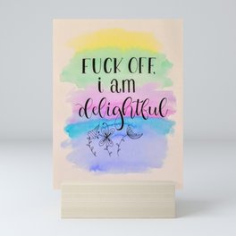 Delightful Mini Art Print