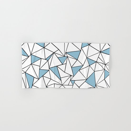 Ab Out Blue Blocks Hand & Bath Towel