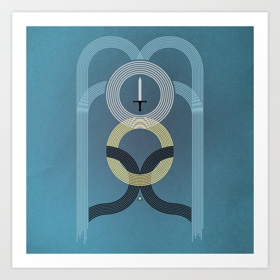 Born to Explore Pt2 Art Print