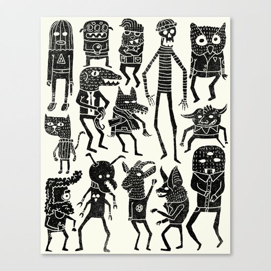 Bump in the Night Canvas Print
