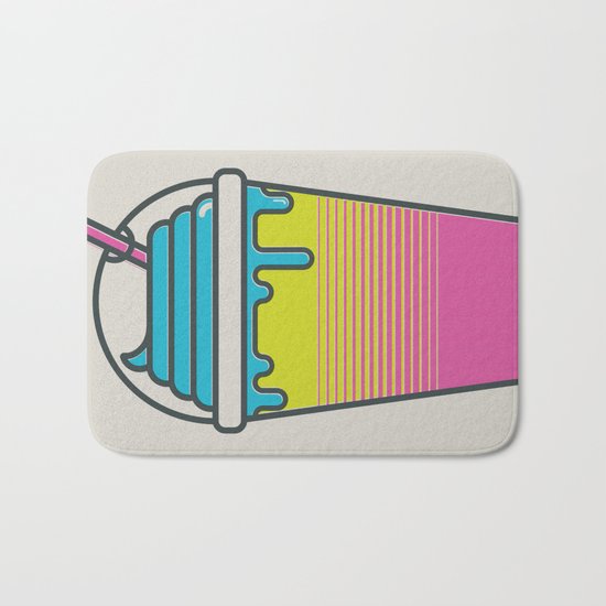 Brain Freeze Bath Mat
