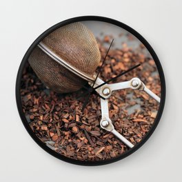 Rooibos Redbuch Tea Wall Clock