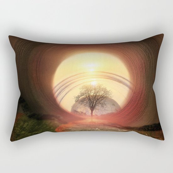 The Gate Rectangular Pillow