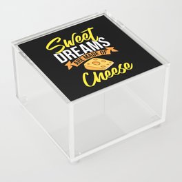 Cheese Board Sticks Vegan Funny Puns Acrylic Box