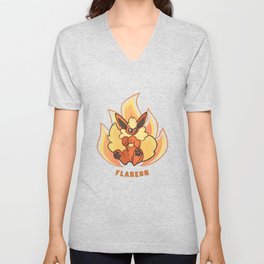 Flareon V Neck T Shirt