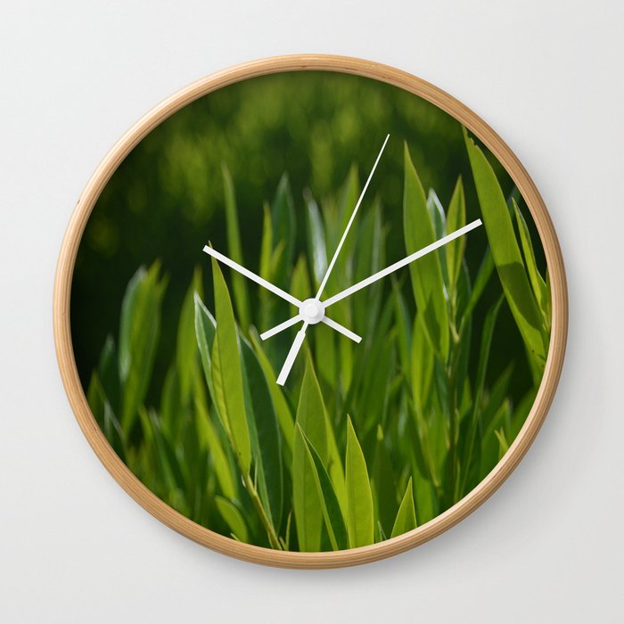 Greenery Wall Clock